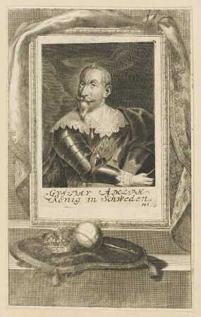 Bildnis des Gustav Adolph, König in Schweden