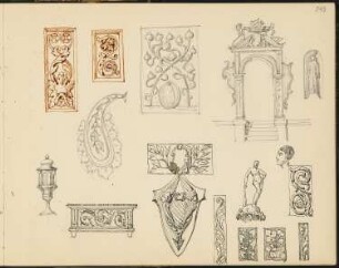 Skizzenbuch 2: Ornamentstudien