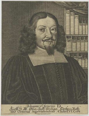 Bildnis des Johannes Olearius