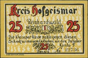 Geldschein / Notgeld