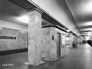 U-Bahnhof Rosenthaler Platz; Berlin, Mitte