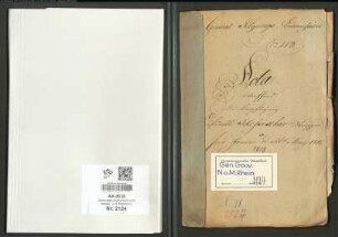 Wälderdepartement: Verpflegung Kurfürstlich Hessischer Truppen pro Januar ad ult. Mai 1816