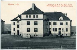 Kamenz. Kaserne d. 13. K.S. Infanterie-Regiments No. 178