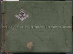 Fotoalbum mit Bildern vom Reichsarbeitsdienst