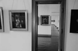 Blick in die Ausstellungsräume des Bildermuseums im Gebäude des ehemaligen Reichsgerichtes in Leipzig
