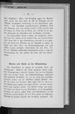 Watten und Sände an der Elbmündung.