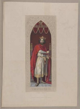 Bildnis des Heinrich III., Kaiser des Römisch-Deutschen Reiches