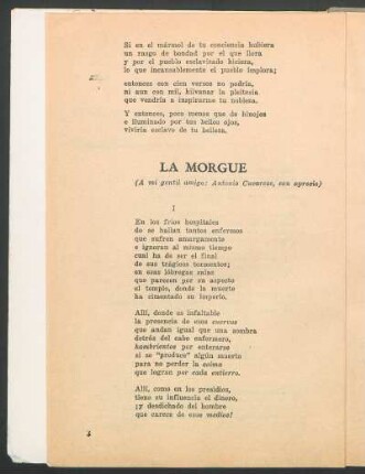La morgue