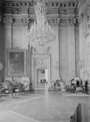 Radmeritz (heute: Radomierzyce), Schloss Joachimstein (Pałac Radomierzyce), Inneres, Weißer Saal