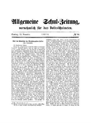 Aus dem Schulleben im Großherzogthum Hessen : (Fortsetzung)