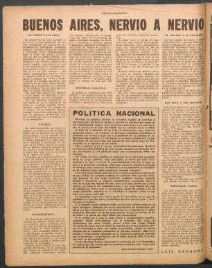 Política nacional