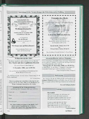 Der traditionelle Weihnachtsmarkt