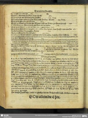 Errata graviora