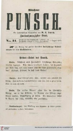 Nro. 31 (1. August 1869)