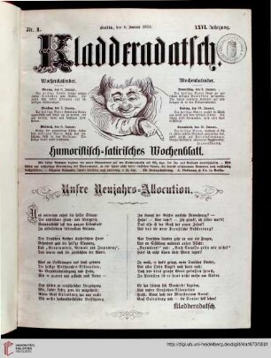 Hefte 1-4, Januar 1873