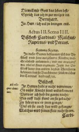 Actus III. Scena IIII.