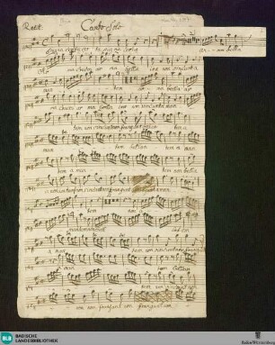 Arma bella arma cruces - Don Mus.Ms. 2247 : S, orch; A