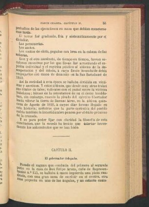 Capítulo II. - El gobernador delegado.