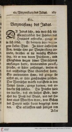 60. Verzweiflung des Judas