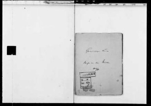 Briefe an Großherzogin Luise von ihrer Mutter [Marie Luise Albertine]