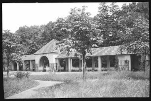 Kreischa. Sanatorium Dr. Krapf - Liegehalle