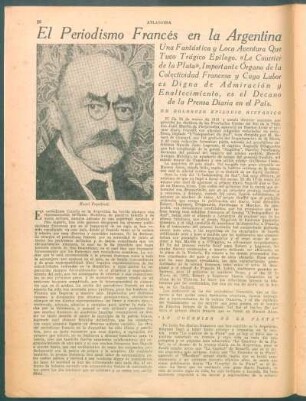 El periodismo francés en la Argentina