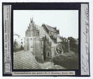 Preußisch Stargrad, St. Matthäus / St. Marien-Kirche : Außenansicht von NO