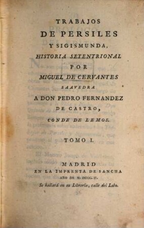 Trabajos de Perfiles y Sigismunda