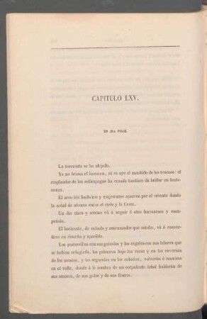 Capítulo LXV. - Un día feliz.