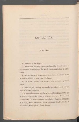 Capítulo LXV. - Un día feliz.