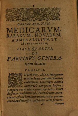 Observationum medicarum rariorum liber .... 4