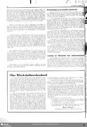 Das Werkstattwochenbuch