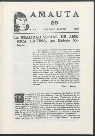 La realidad social de América Latina