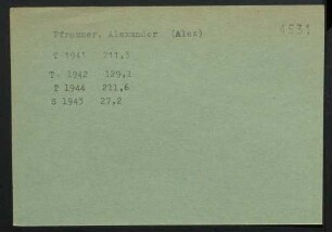 Pfrommer, Alexander (Alex)