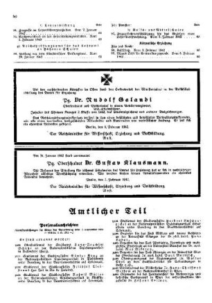 [Todesanzeige Pg. Dr. Gustav Klausmann]