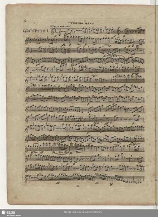 Quartetto I [Hob 3,81]