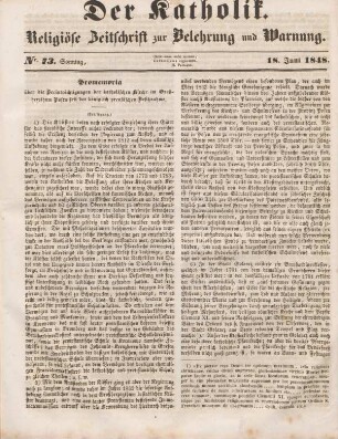 291 Kirchliche Mittheilungen