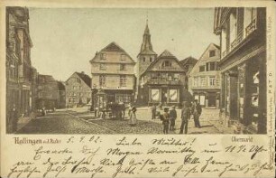 Hattingen a. d. Ruhr. Obermarkt.