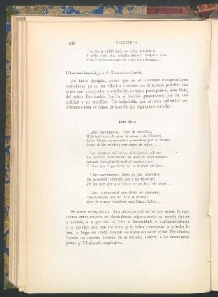 Libro sentimental, por A. Fernández García