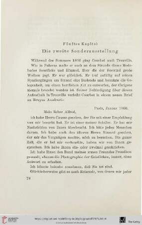 Fünftes Kapitel: Die zweite Sonderausstellung