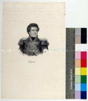 Porträt des französischen Admirals und Marineministers Victor Guy Duperré