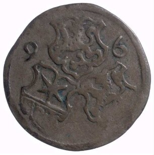 Münze, 1/2 Groschen, 1596