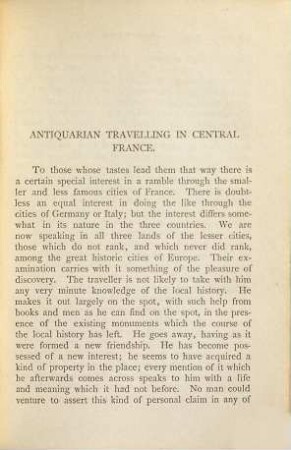 Sketches from French travel