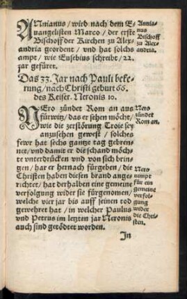 Das 33. Jar nach Pauli bekerung ...