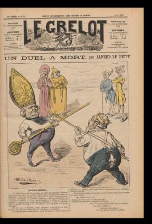 Un duel a mort, par Alfred Le Petit