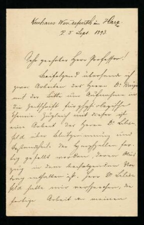 Berlin, 05.09.1893.