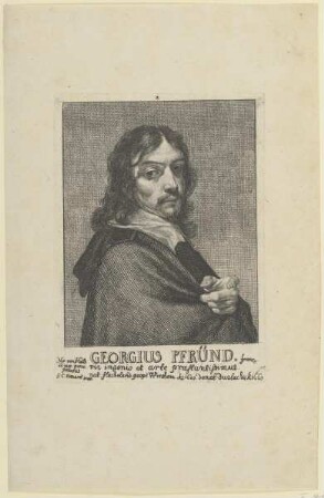 Bildnis des Georg Pfründ