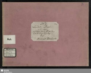 Laudate pieri - Mus.4657-D-37 : S, Coro, orch; D