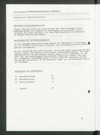 Lehrgang 03: Textverarbeitung