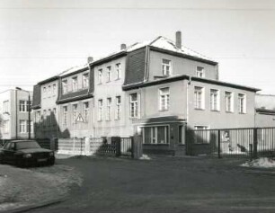 Radebeul. Fabrikgebäude, Gartenstraße 64. Straßenansicht